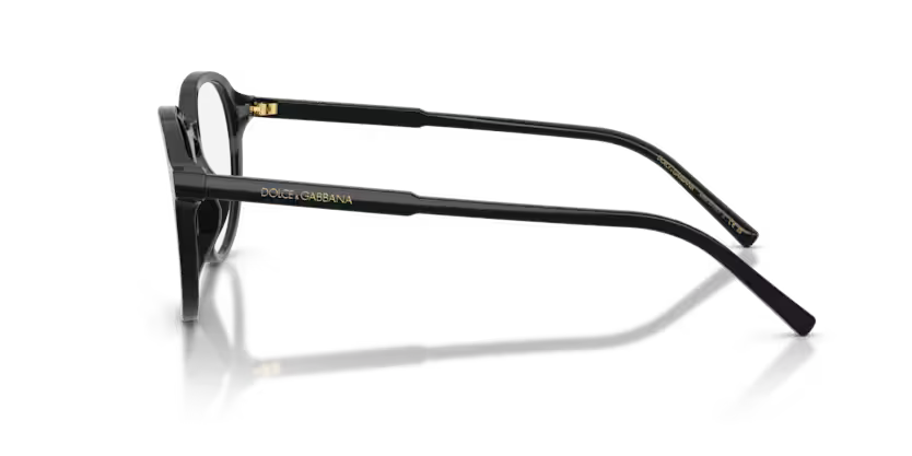 DOLSE & GABBANA DG 3444 501 FRAME - 5O / Black - Eyeglasses