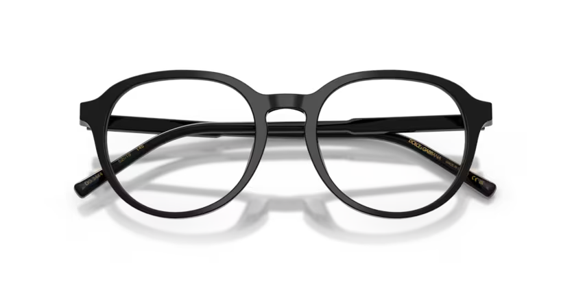DOLSE & GABBANA DG 3444 501 FRAME - 5O / Black - Eyeglasses