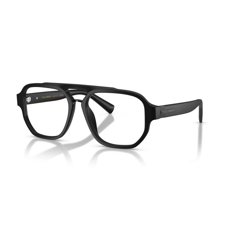 DOLCE & GABBANA DG 3447 2525 FRAME - Black / 56 - Eyeglasses
