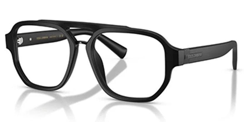 DOLCE & GABBANA DG 3447 2525 FRAME - Black / 56 - Eyeglasses