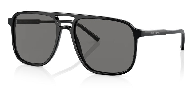 DOLCE & GABBANA DG 4423 501/81 SUNGLASS - 58 / Black - Sunglasses