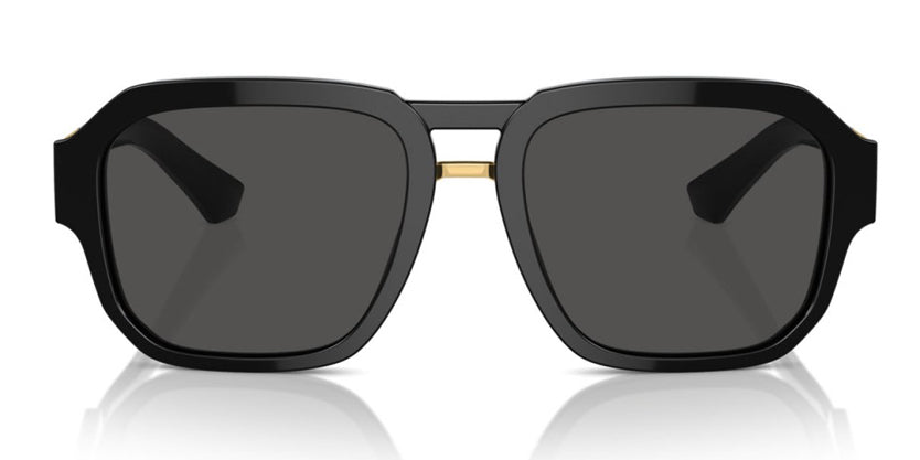 DOLCE & GABBANA DG 4464 501/87 SUNGLASS - 56 / Black - Sunglasses