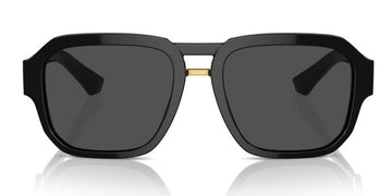 DOLCE & GABBANA DG 4464 501/87 SUNGLASS - 56 / Black - Sunglasses