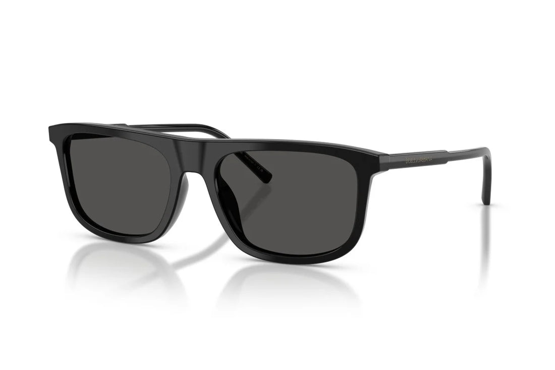 DOLCE & GABBANA DG 4542 501/87 SUNGLASS - Black / 56 - Sunglasses