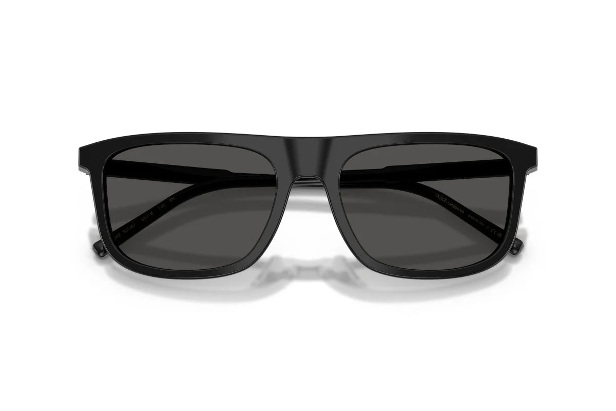 DOLCE & GABBANA DG 4542 501/87 SUNGLASS - Black / 56 - Sunglasses