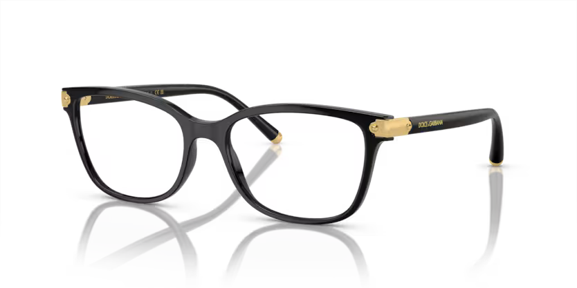 DOLCE & GABBANA DG 5036 501 FRAME - Black / 53 - Eyeglasses