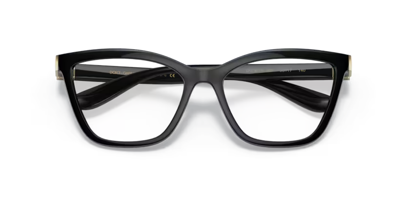 DOLCE & GABBANA DG 5076 501 FRAME - 55 / Black - Eyeglasses