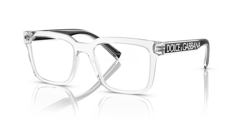 DOLCE & GABBANA DG 5101 3133 FRAME - 52 / Clear - Eyeglasses