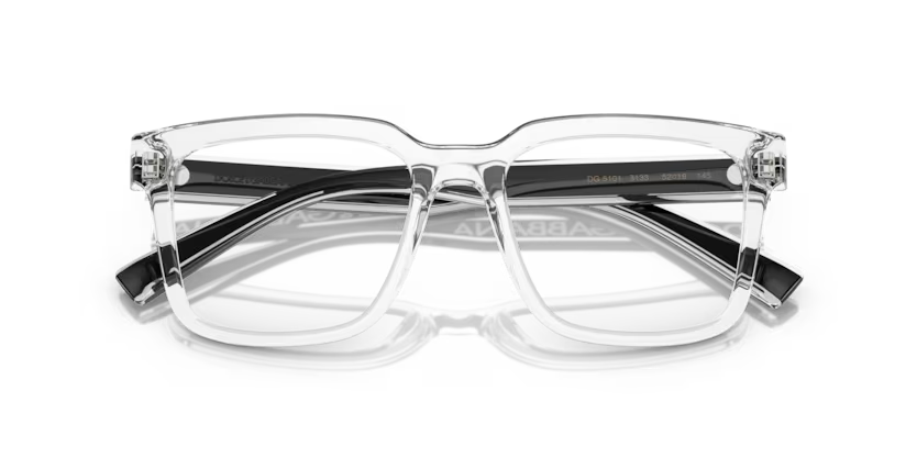 DOLCE & GABBANA DG 5101 3133 FRAME - 52 / Clear - Eyeglasses