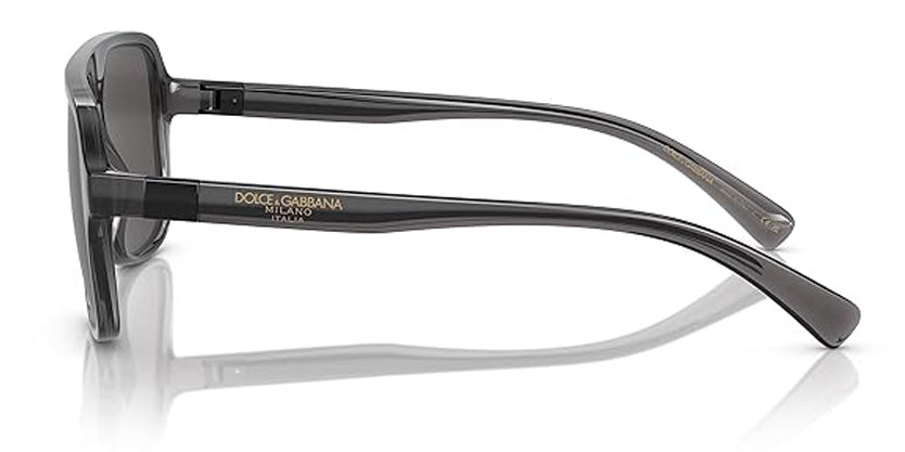 DOLCE & GABBANA DG 6134 3257/87 SUNGLASS - 57 / Black - Sunglasses