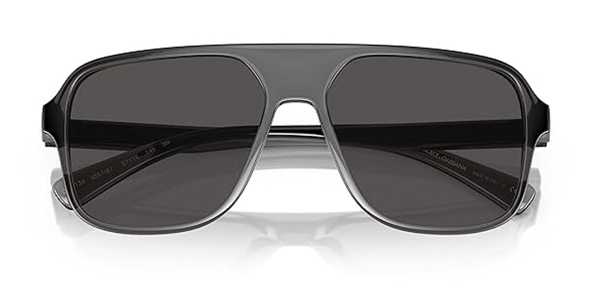 DOLCE & GABBANA DG 6134 3257/87 SUNGLASS - 57 / Black - Sunglasses