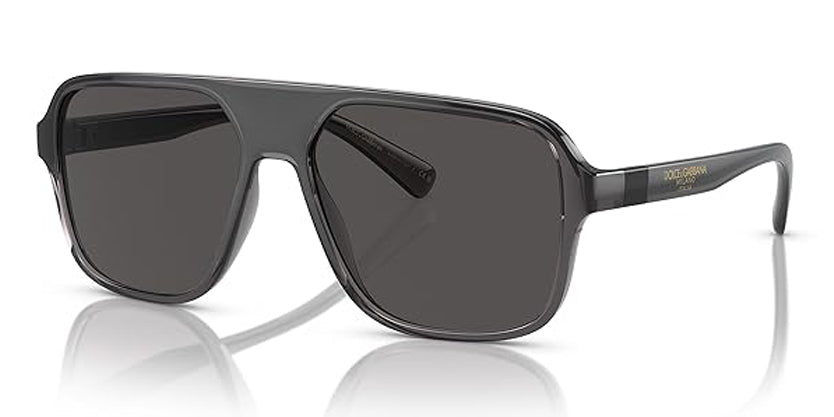DOLCE & GABBANA DG 6134 3257/87 SUNGLASS - 57 / Black - Sunglasses