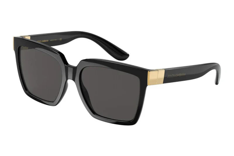 DOLCE & GABBANA DG 6165 501/87 SUNGLASS - Black / 56 - Sunglasses