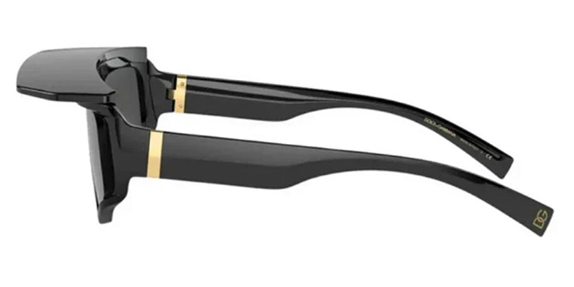 DOLCE & GABBANA DG 6177 501/87 SUNGLASS - Black / 46 - Sunglasses