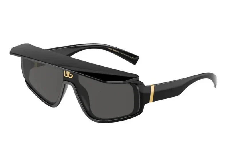 DOLCE & GABBANA DG 6177 501/87 SUNGLASS - Black / 46 - Sunglasses