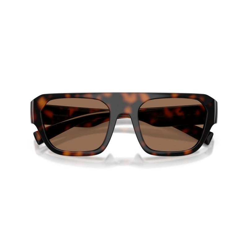 DOLCE & GABBANA DG 6206 502/73 SUNGLASS - HAVANA / 54 - Sunglasses