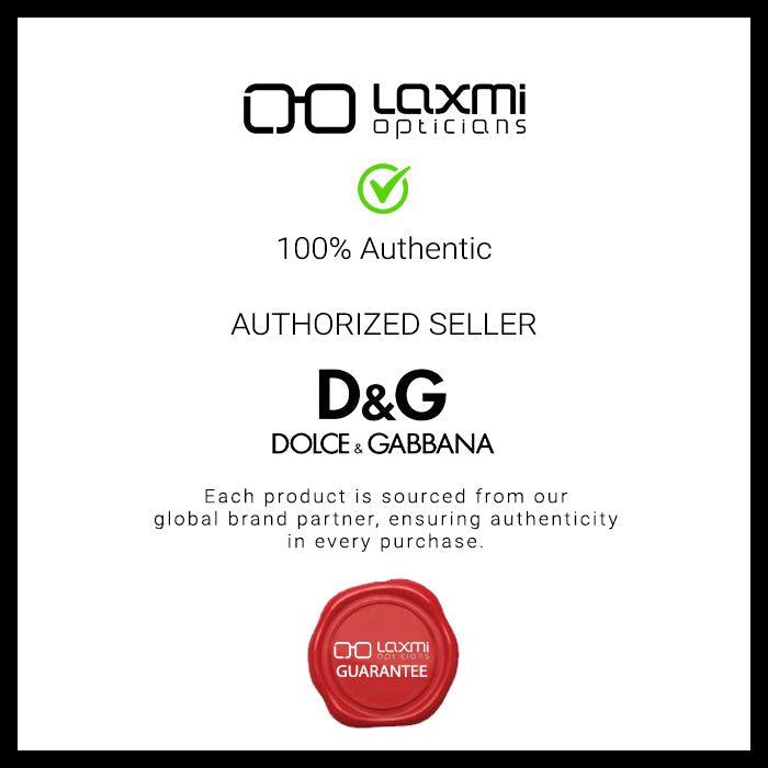 Dolce & Gabbana (D&G) DG 3375B-53-5015 Eyeglasses - Premium Eyeglasses from Dolce & Gabbana (D&G) - Just Rs. 21790! Shop now at Laxmi Opticians