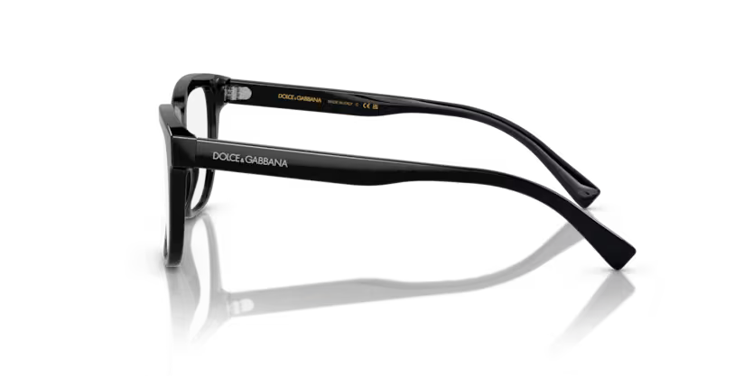 DOLCE GABBANA DX3356 501 FRAME - Black / 49 - Eyeglasses