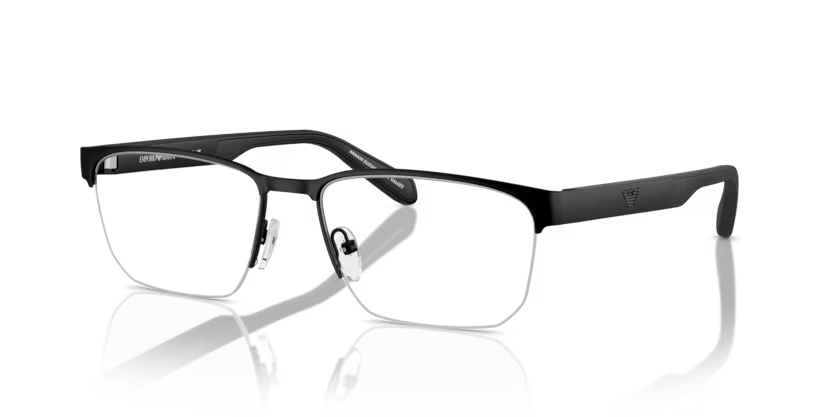 EMPORIO ARMANI EA 1162 3001 FRAME - Matte Black / 53 - Eyeglasses