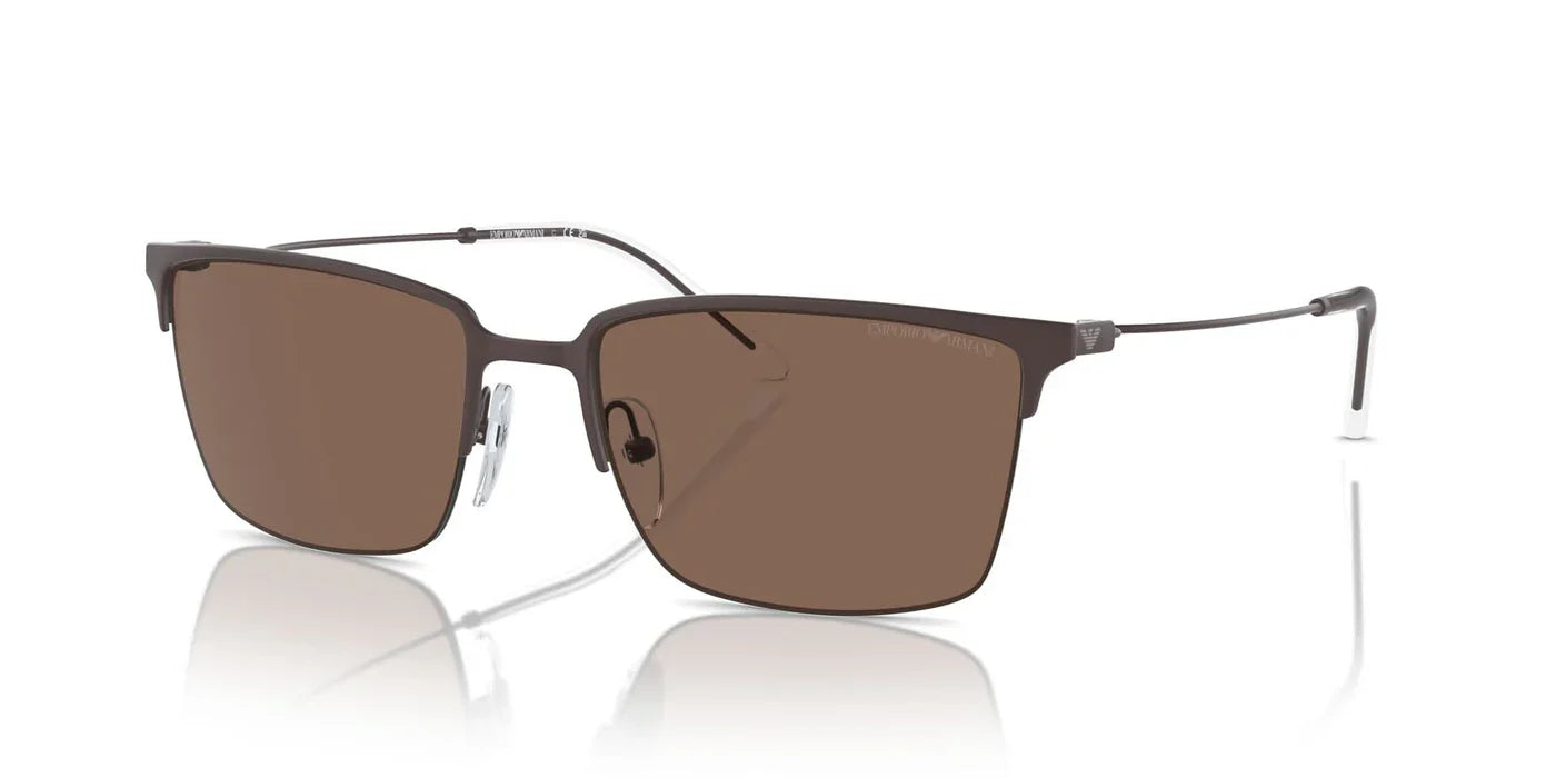 EMPORIO ARMANI EA 2155 3380/73 SUNGLASS - 58 / Brown - Sunglasses