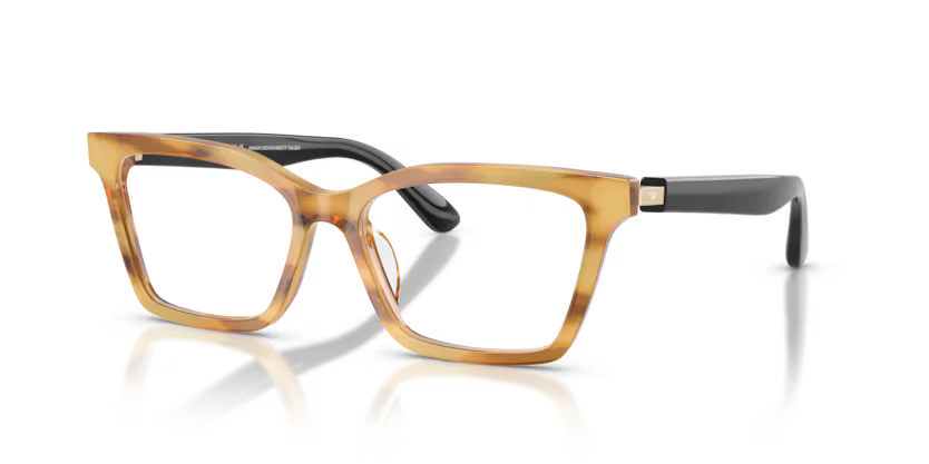 EMPORIO ARMANI EA 3261U 6269 FRAME - 54 / Shiny striped honey - Eyeglasses