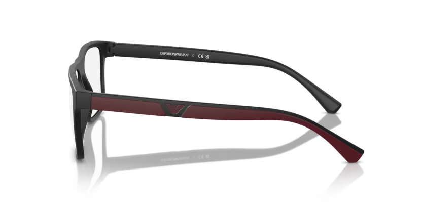 EMPORIO ARMANI EA 4115 5042/1W ATTACHMENT FRAME - 54 / Black - Eyeglasses