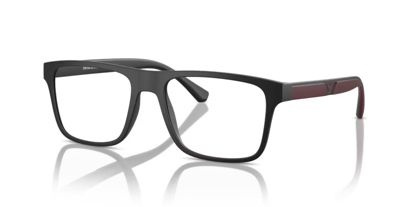 EMPORIO ARMANI EA 4115 5042/1W ATTACHMENT FRAME - 54 / Black - Eyeglasses