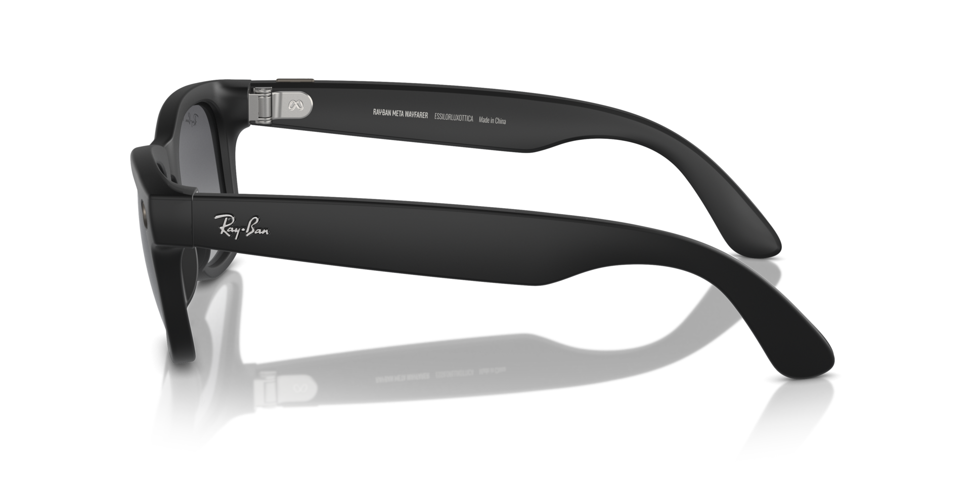 Ray-Ban | Meta Wayfarer Large Matte Black - Premium Meta Wayfarer from Ray-Ban - Just Rs. 32100! Shop now at Laxmi Opticians