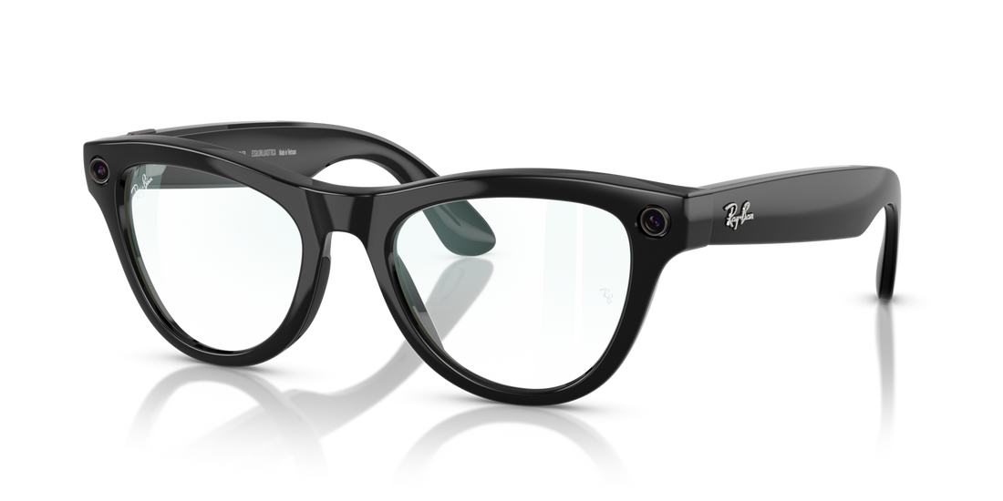 Ray-Ban | Meta Skyler Shiny Black - Premium Meta Skyler from Ray-Ban - Just Rs. 29900! Shop now at Laxmi Opticians
