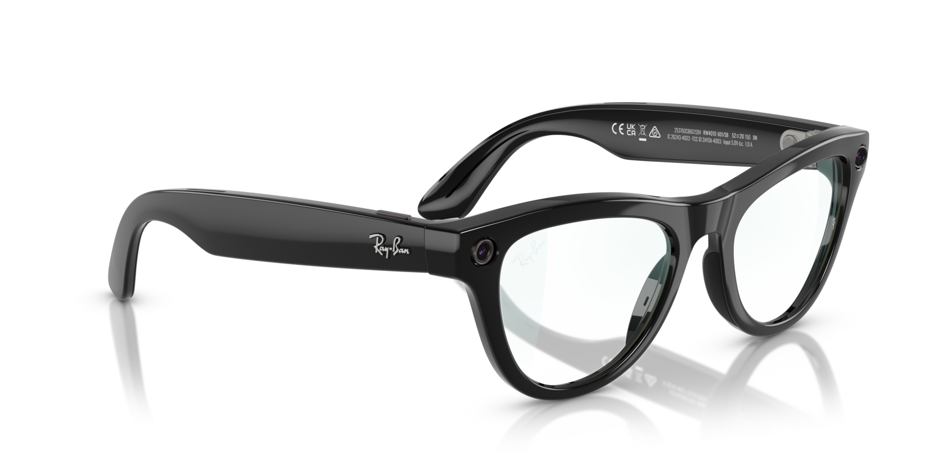 Ray-Ban | Meta Skyler Shiny Black - Premium Meta Skyler from Ray-Ban - Just Rs. 29900! Shop now at Laxmi Opticians