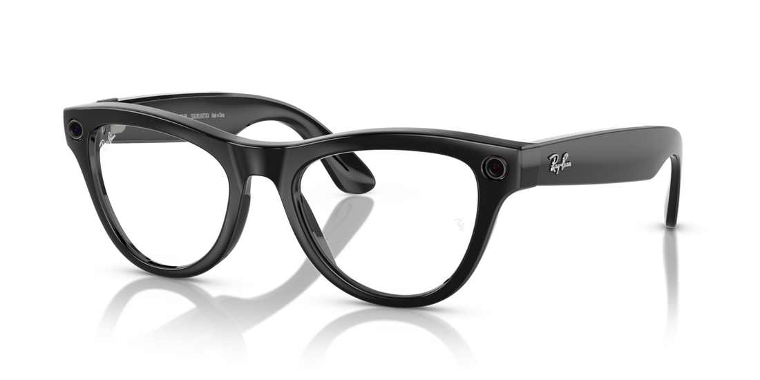 Ray-Ban | Meta Skyler Shiny Black - Premium Meta Skyler from Ray-Ban - Just Rs. 35700! Shop now at Laxmi Opticians
