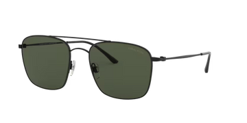 GIOGIO ARMANI AR 6080 3001/71 SUNGLASS - 55 / Black - Sunglasses