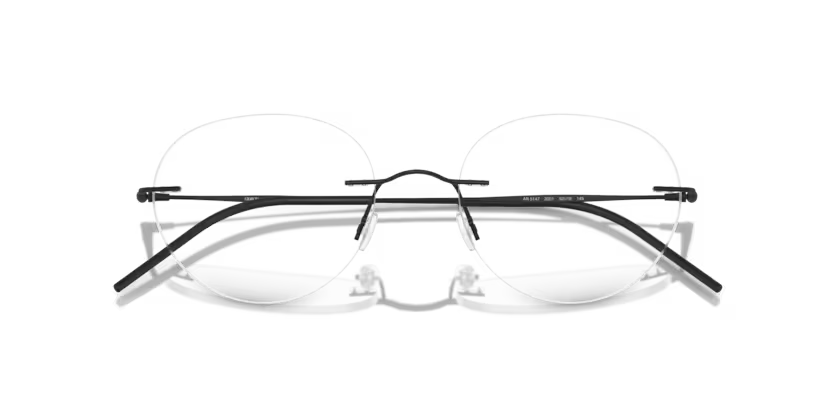 GIORGIO ARMANI AR 5147 3001 FRAME - 52 / Matte Black - Eyeglasses