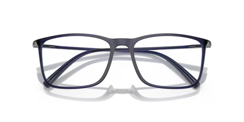 GIORGIO ARMANI AR 7244-U 6003 FRAME - 55 / TRANSPARENT BLUE - Eyeglasses