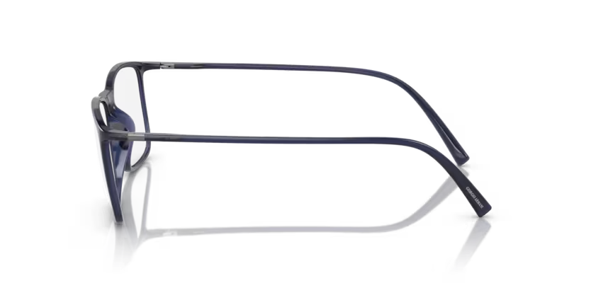 GIORGIO ARMANI AR 7244-U 6003 FRAME - 55 / TRANSPARENT BLUE - Eyeglasses