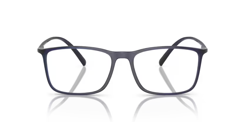 GIORGIO ARMANI AR 7244-U 6003 FRAME - 55 / TRANSPARENT BLUE - Eyeglasses
