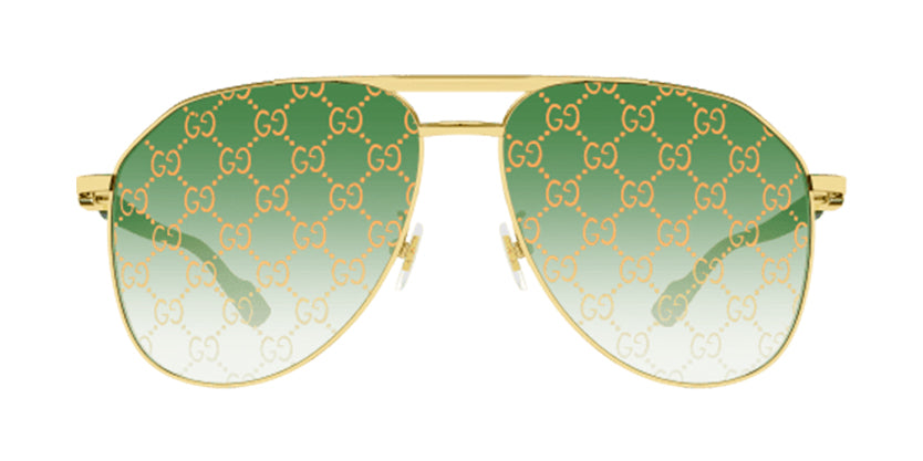 GUCCI GG1220S 004 SUNGLASS - Gold / 59 - Sunglasses