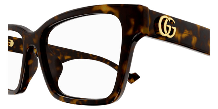 GUCCI GG1276OK 002 FRAME - HAVANA / 54 - Eyeglasses