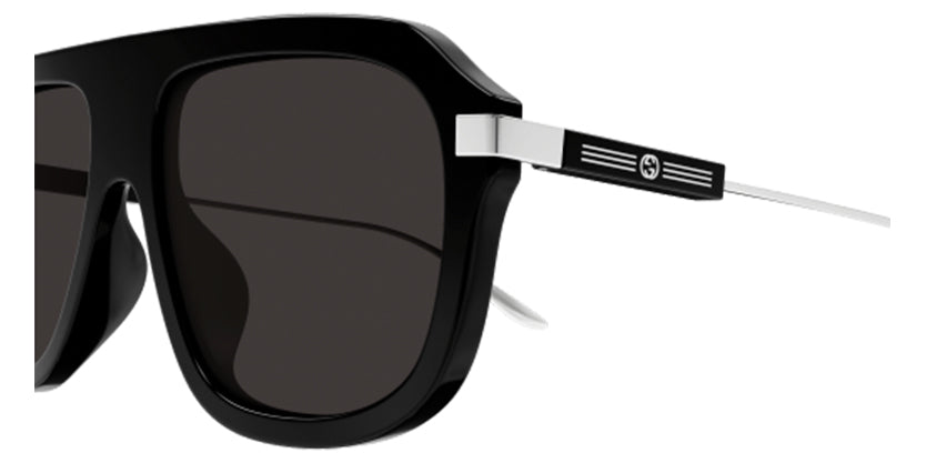 GUCCI GG1309S 005 SUNGLASS - Black / 57 - Sunglasses