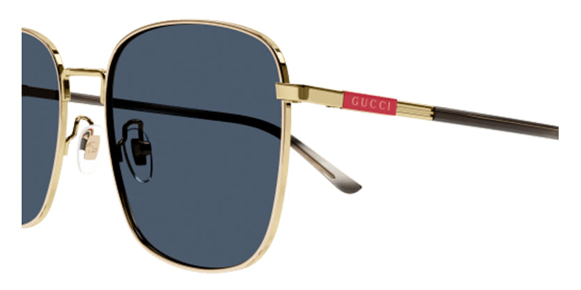 GUCCI GG1350S 004 SUNGLASS - Gold / 58 - Sunglasses