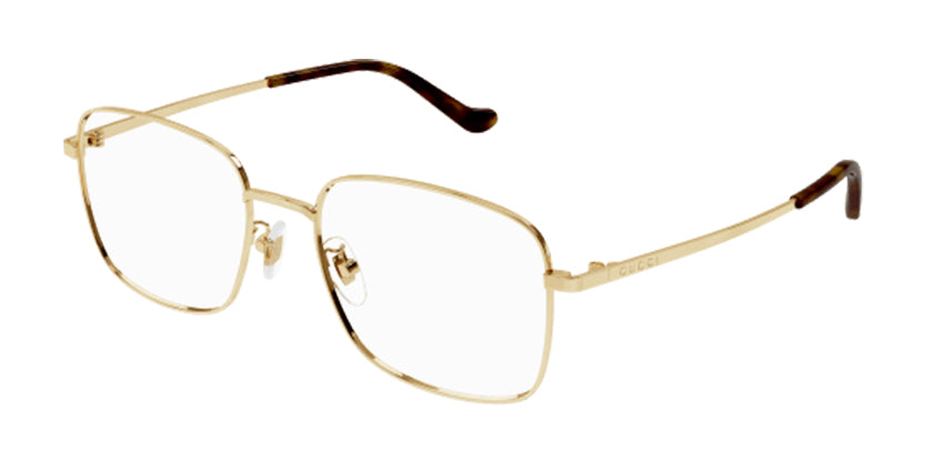 GUCCI GG1355OA 002 FRAME - Gold / 54 - Eyeglasses