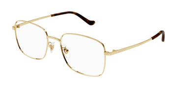 GUCCI GG1355OA 002 FRAME - Gold / 54 - Eyeglasses