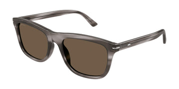 GUCCI GG1444S 003 SUNGLASS - Leo brown/black / 55 - Sunglasses
