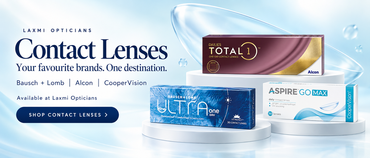 Shop contact lenses from Bausch + Lomb, Alcon and CooperVision at Laxmi Opticiansslider_item_cl01