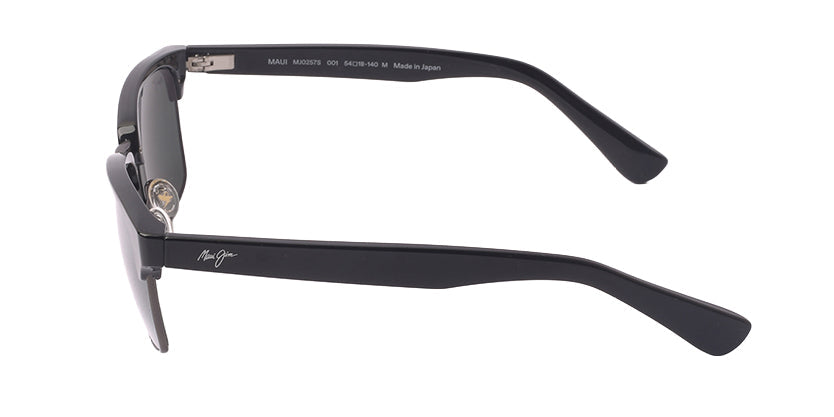 MAUI JIM MJ0257S 001 SUNGLASS - Black / 54 - Sunglasses