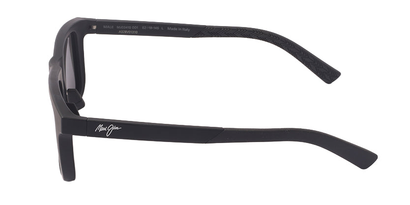 MAUI JIM MJ0341S 001 SUNGLASS - Black / 52 - Sunglasses