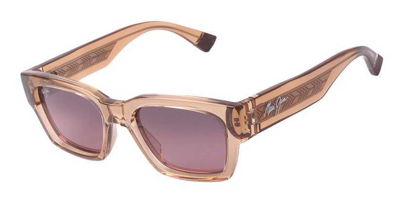 MAUI JIM MJ642-01 004 SUNGLASS - ROSE GOLD / 53 - Sunglasses