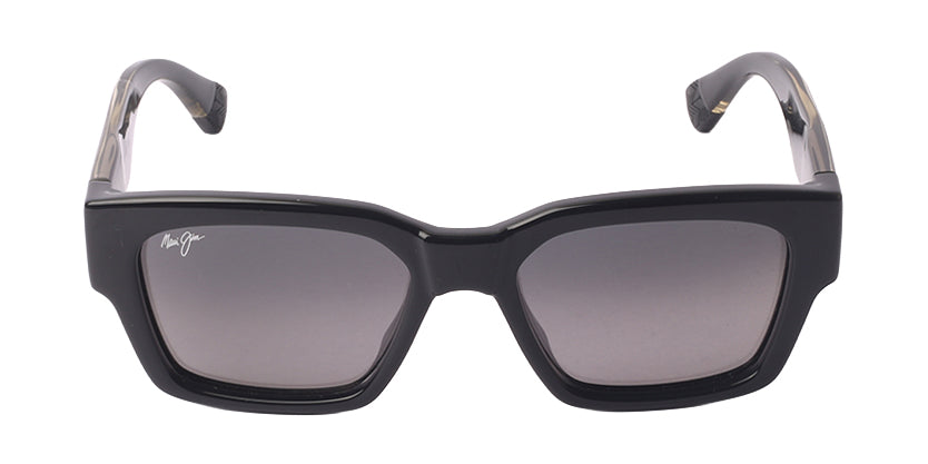 MAUI JIM MJ642-14 001 SUNGLASS - Black / 53 - Sunglasses