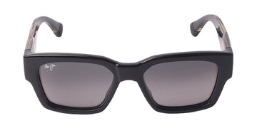 MAUI JIM MJ642-14 001 SUNGLASS - Black / 53 - Sunglasses