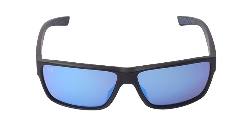 MAUI JIM MJ661-02 001 SUNGLASS - Black / 62 - Sunglasses